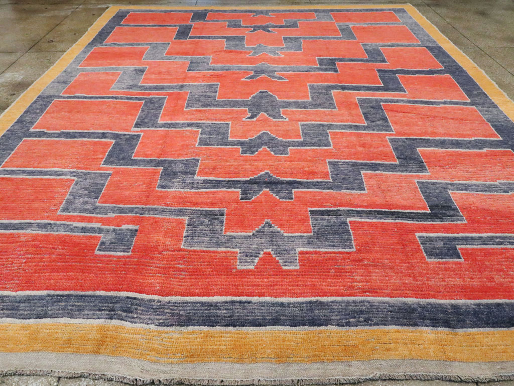 Modern Turkish Tulu Large Room Size Carpet, No.29048 - Staging