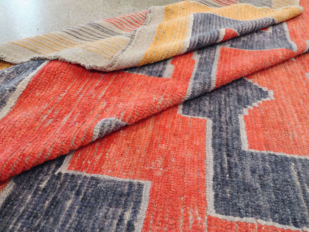 Modern Turkish Tulu Large Room Size Carpet, No.29048 - Staging