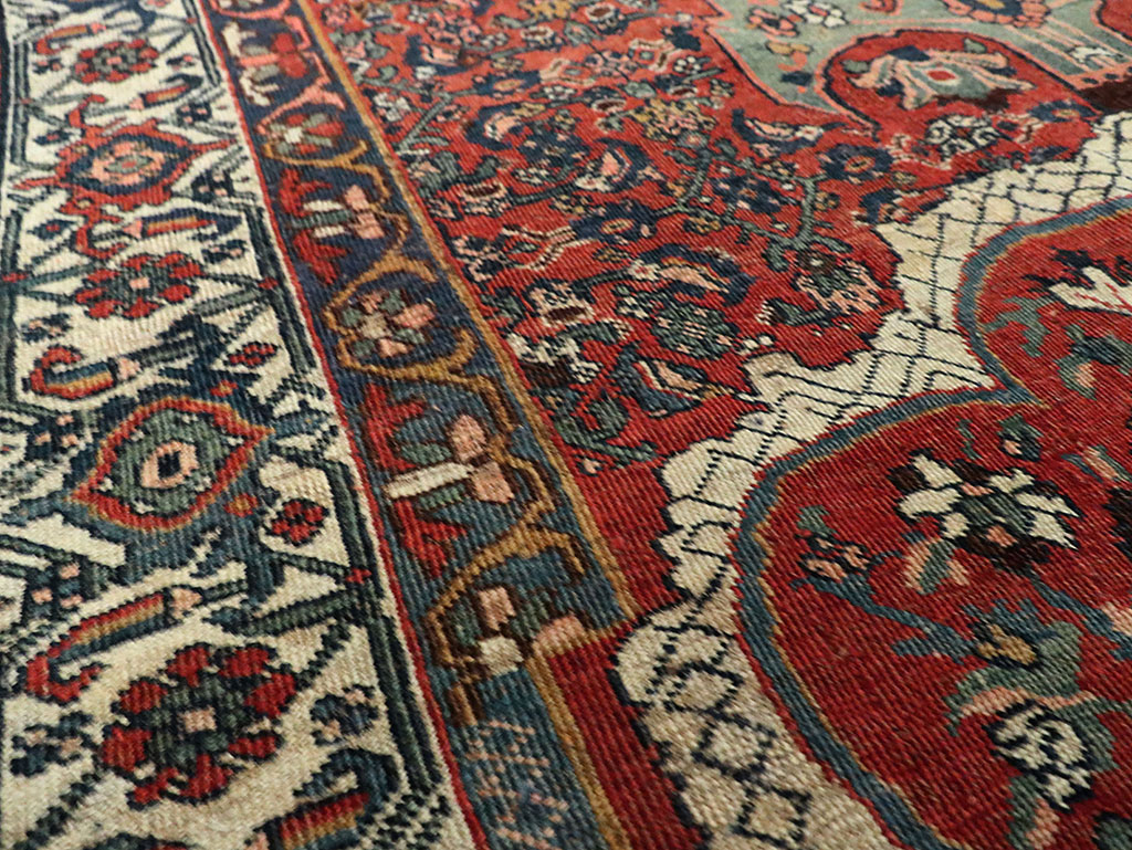 Antique Wagireh Bidjar Rug, No.29050 - Staging
