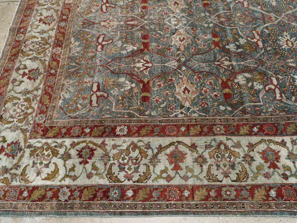 Antique Persian Bidjar Large Carpet, No.29051 - Staging