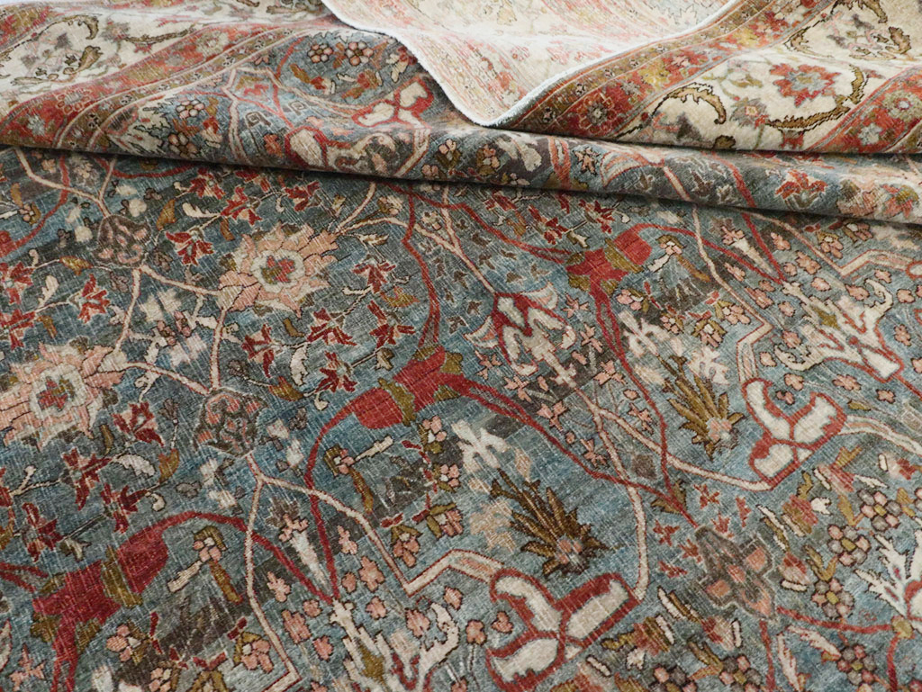 Antique Persian Bidjar Large Carpet, No.29051 - Staging