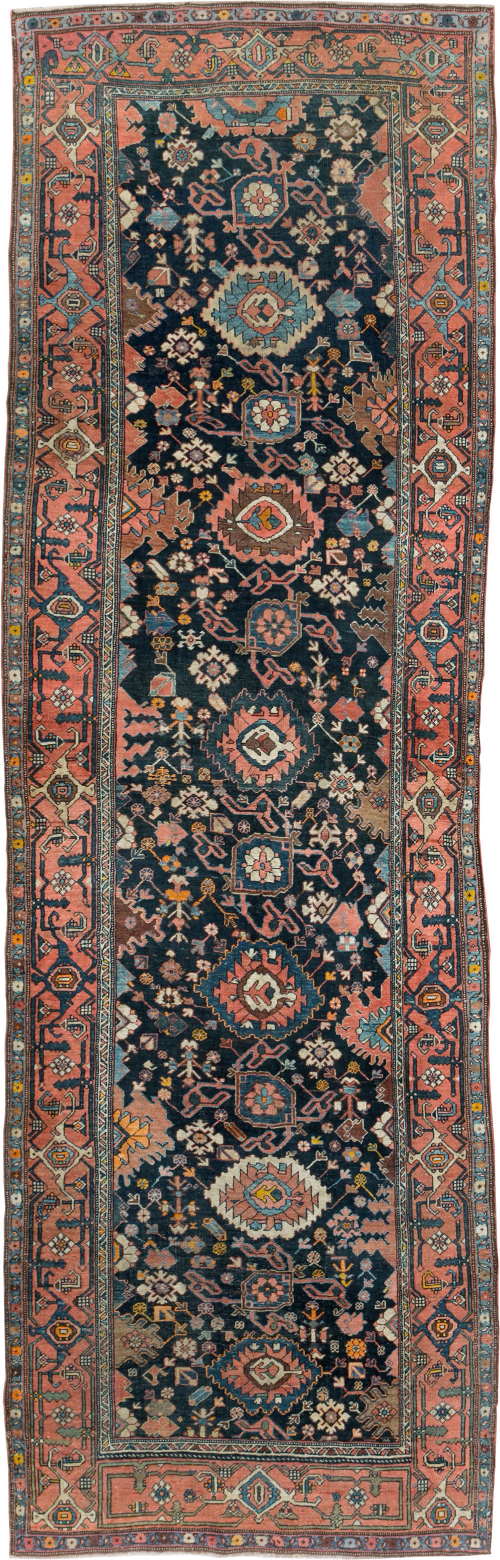 Antique Persian Bidjar Runner, No.29062 - Staging
