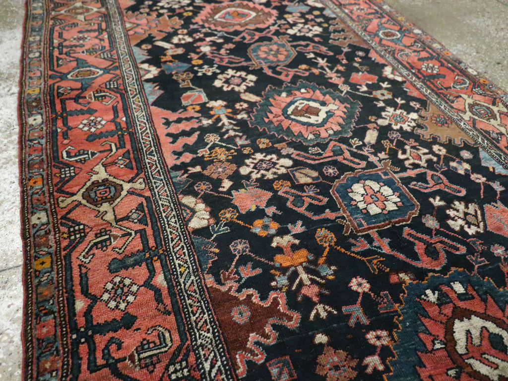 Antique Persian Bidjar Runner, No.29062 - Staging