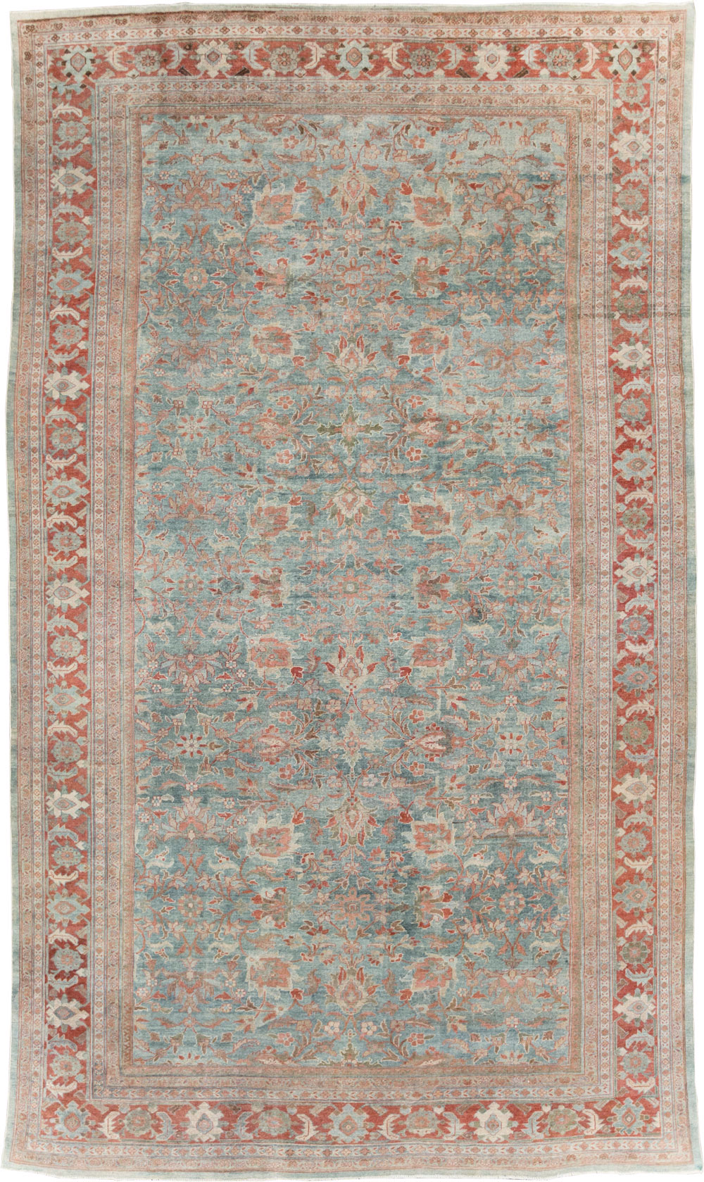 Antique Persian Mahal Carpet, No.29067 - Staging