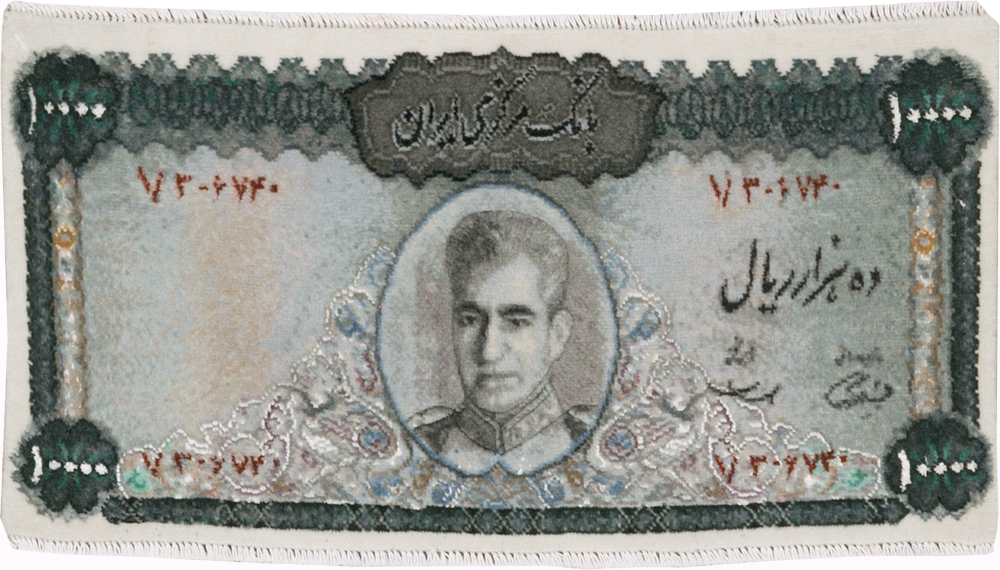 Pictorial Tabriz Rug, No.29072 - Staging