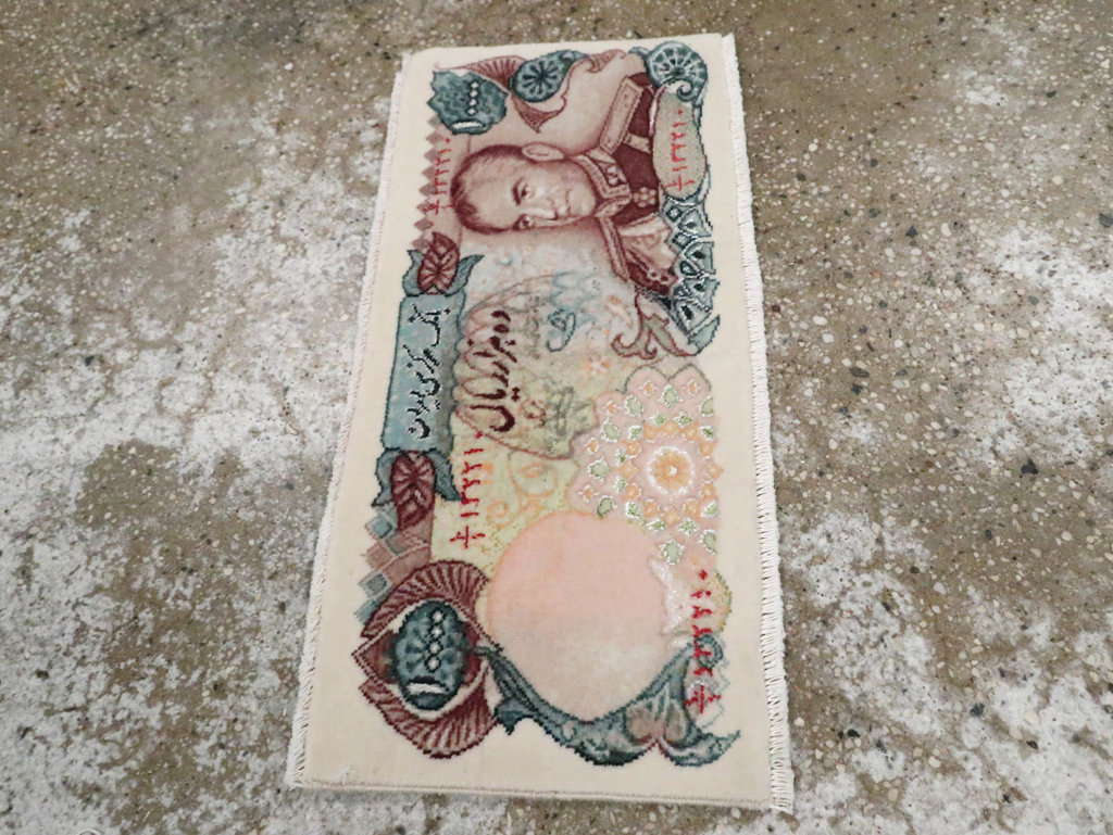 Persian Tabriz Pictorial Rug, No.29074 - Staging