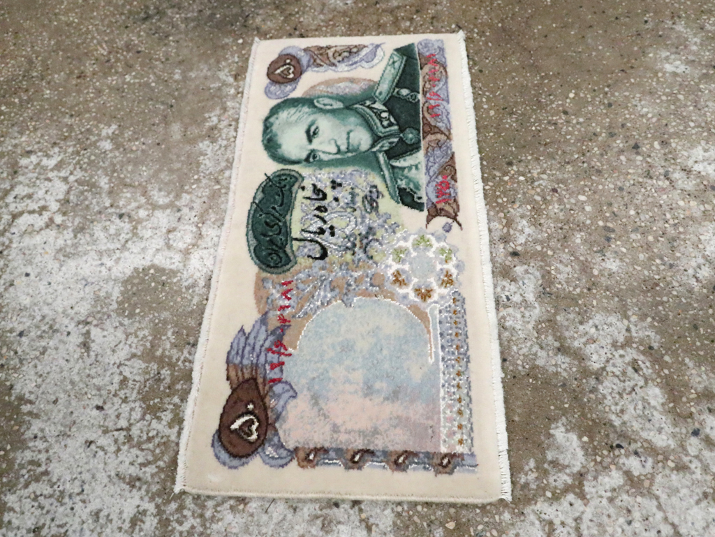 Persian Tabriz Pictorial Rug, No.29077 - Staging