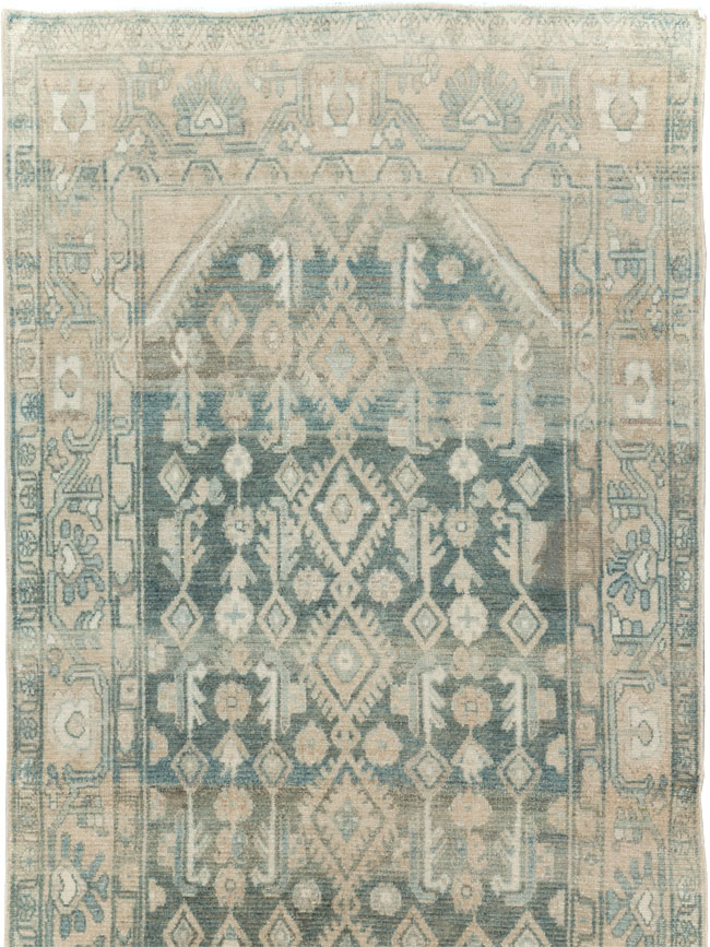 Vintage Persian Malayer Long Runner, No.29093 - Staging