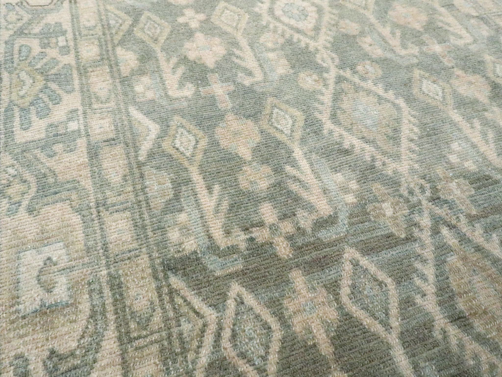 Vintage Persian Malayer Long Runner, No.29093 - Staging