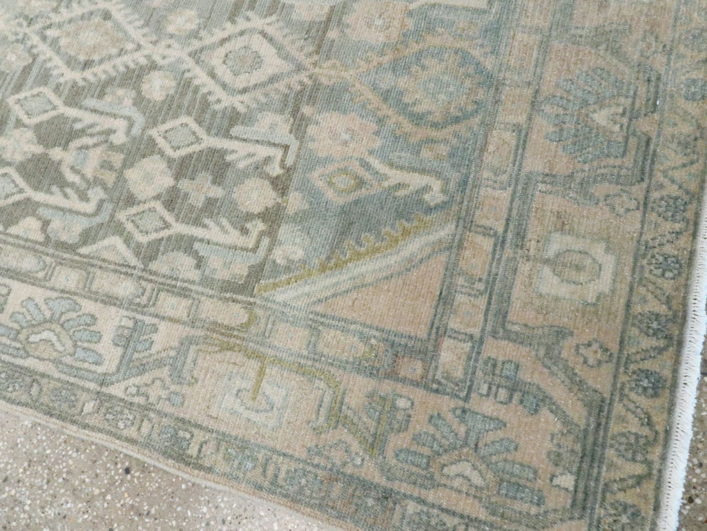 Vintage Persian Malayer Long Runner, No.29093 - Staging