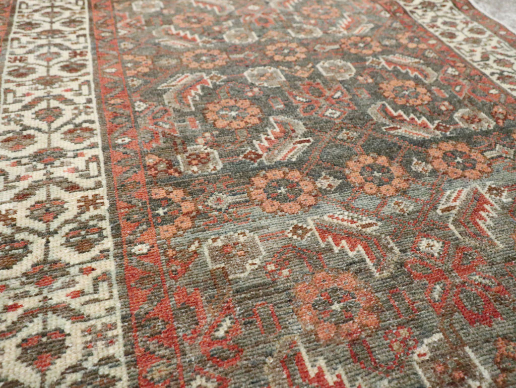 Vintage Persian Malayer Runner, No.29104 - Staging