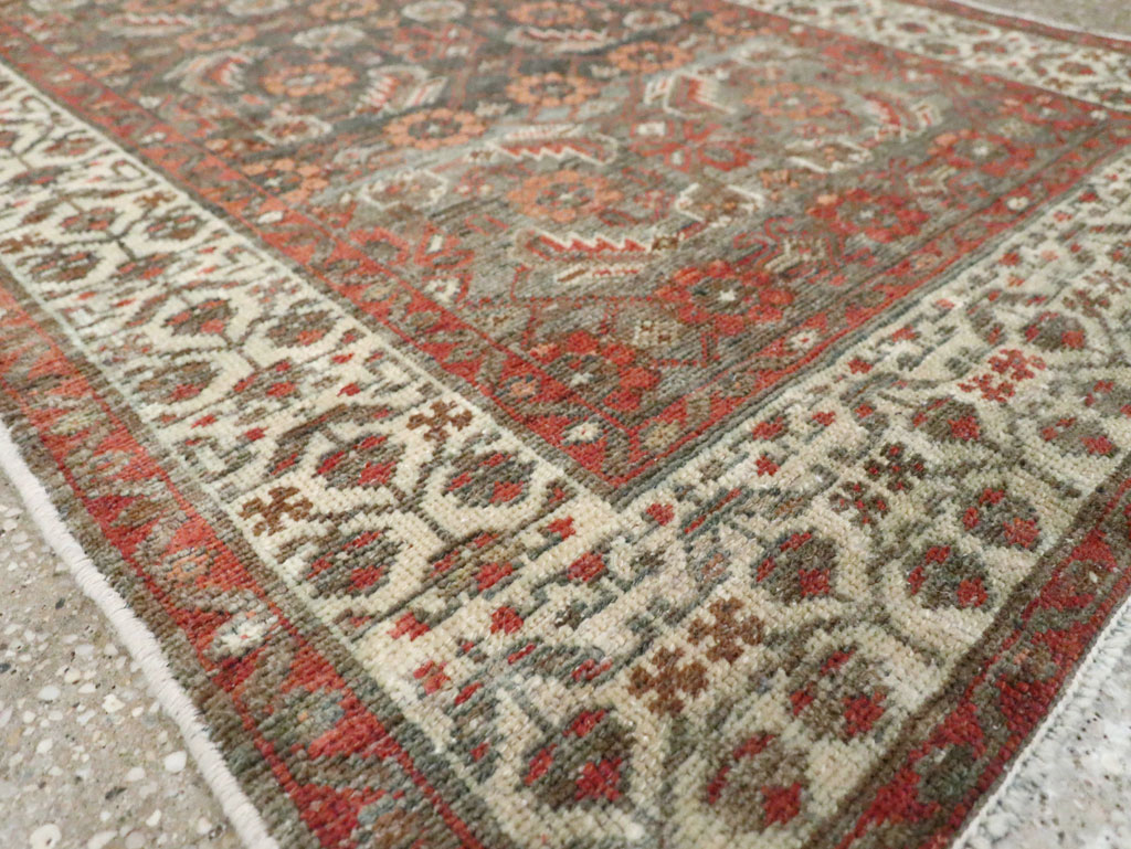 Vintage Persian Malayer Rug, No.29104 - Staging