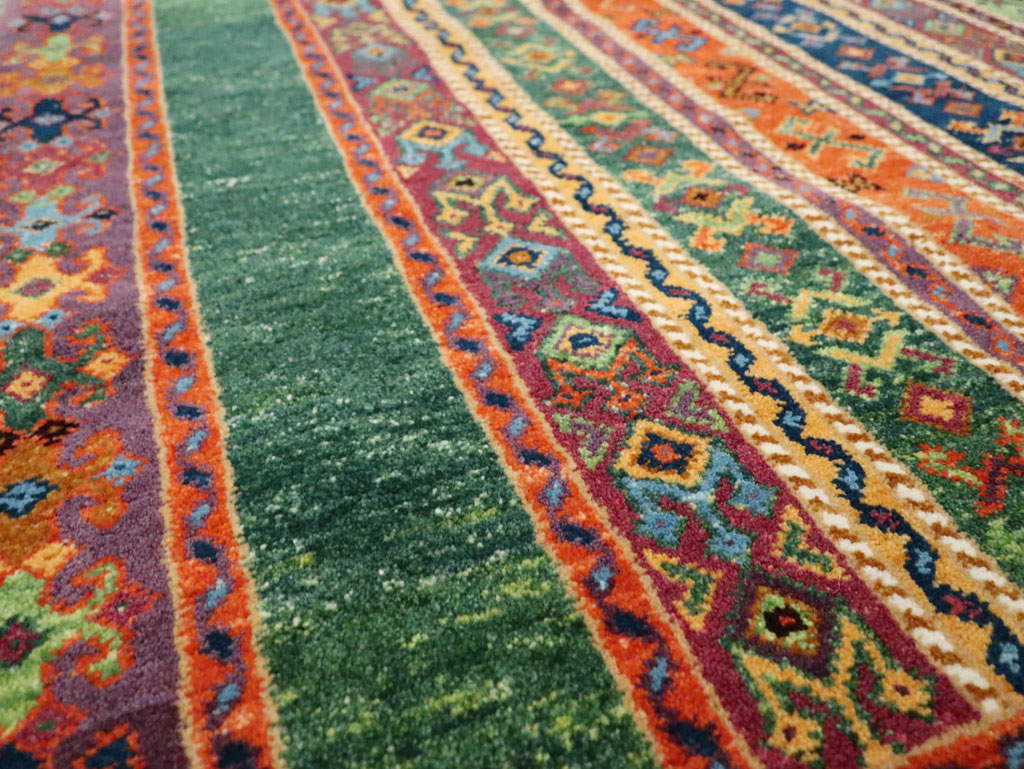 Vintage Turkish Anatolian Accent Rug, No.29107 - Staging