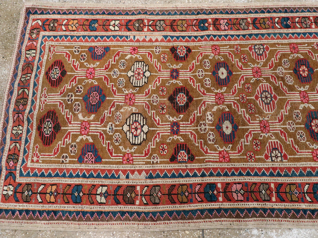 Antique Kurdish Runner, No.29129 - Staging