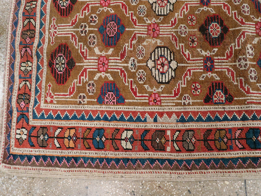 Antique Kurdish Runner, No.29129 - Staging