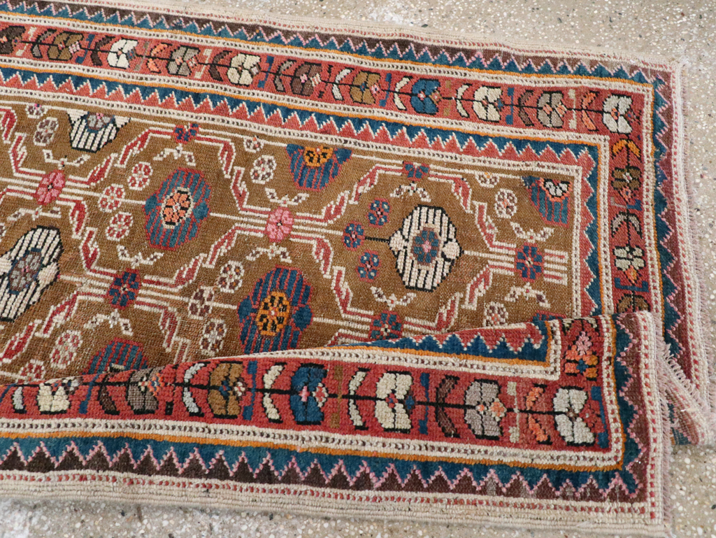 Antique Kurdish Runner, No.29129 - Staging