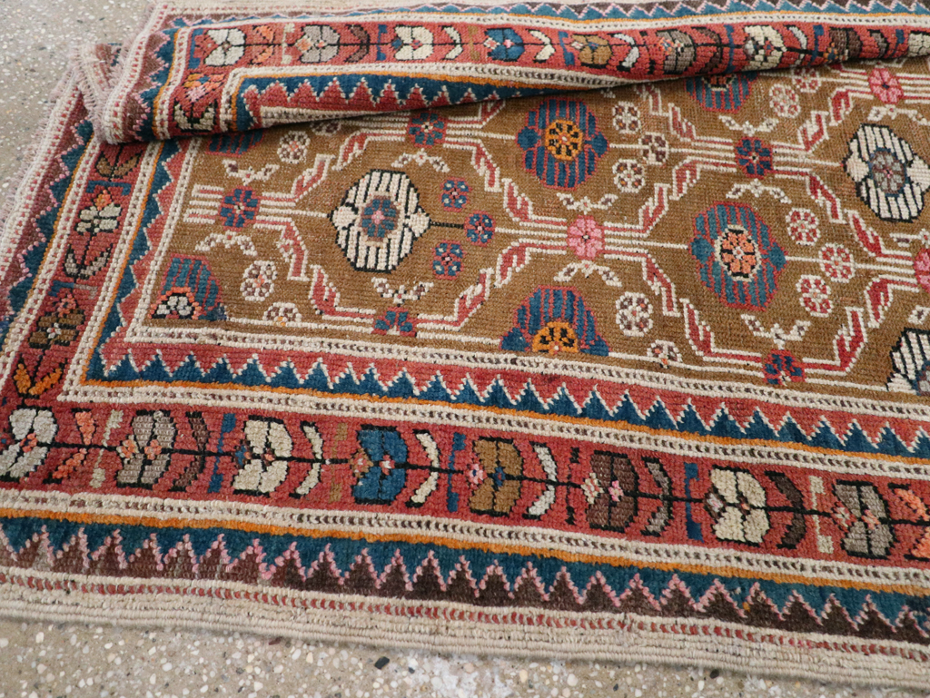 Antique Kurdish Runner, No.29129 - Staging