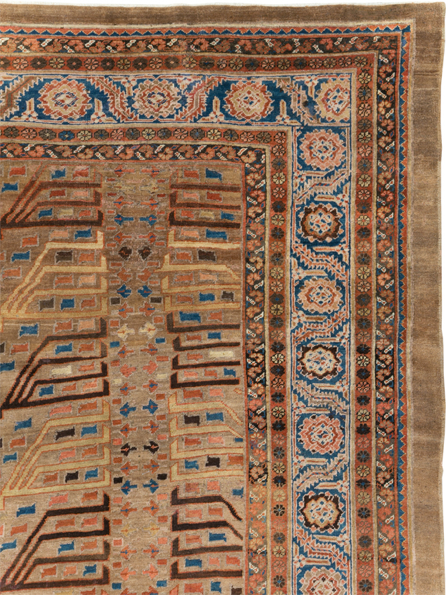 Antique Persian Bakshaish Carpet, No.29131 - Staging