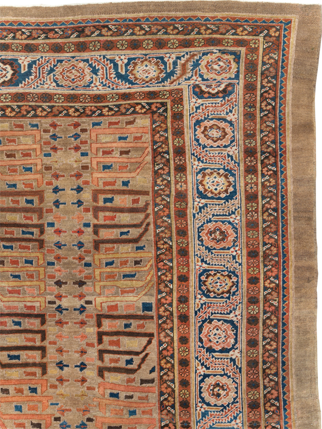 Antique Persian Bakshaish Carpet, No.29131 - Staging