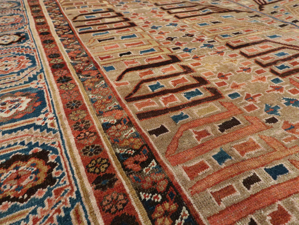 Antique Persian Bakshaish Carpet, No.29131 - Staging