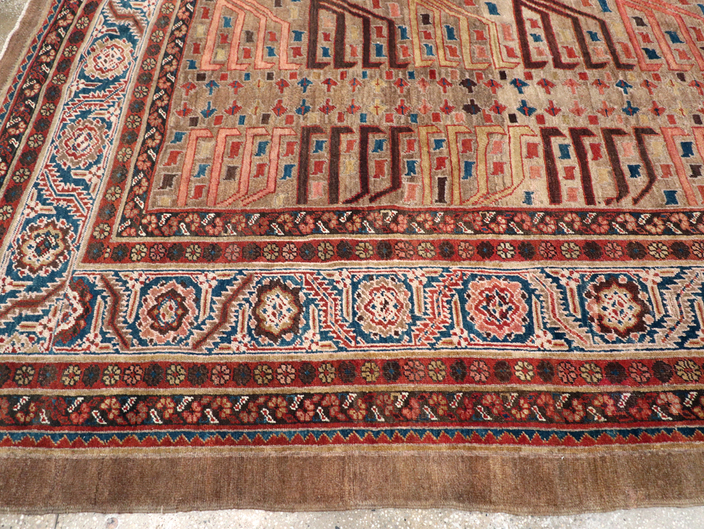 Antique Persian Bakshaish Carpet, No.29131 - Staging
