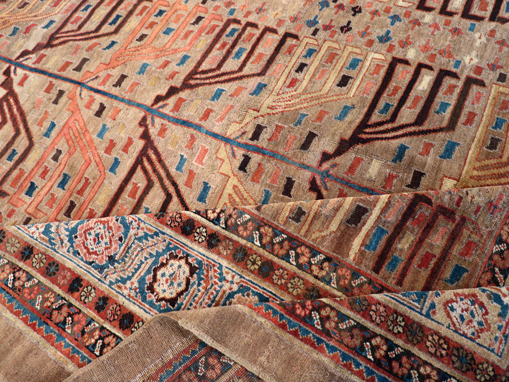 Antique Persian Bakshaish Carpet, No.29131 - Staging