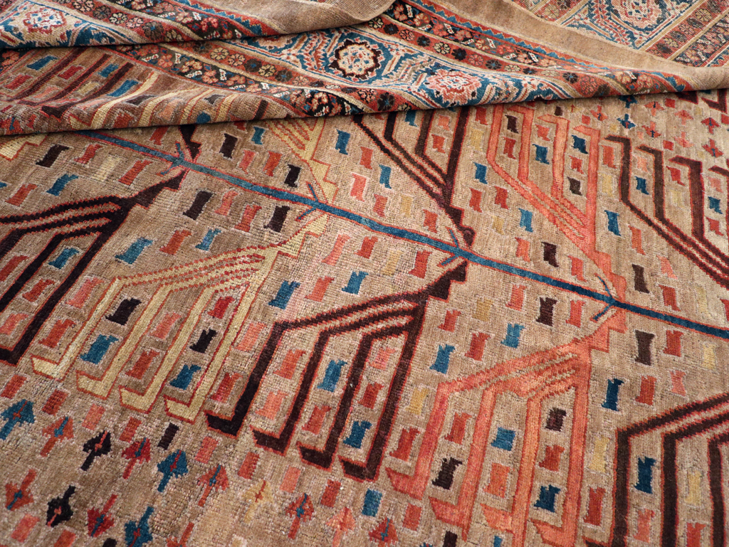 Antique Persian Bakshaish Carpet, No.29131 - Staging