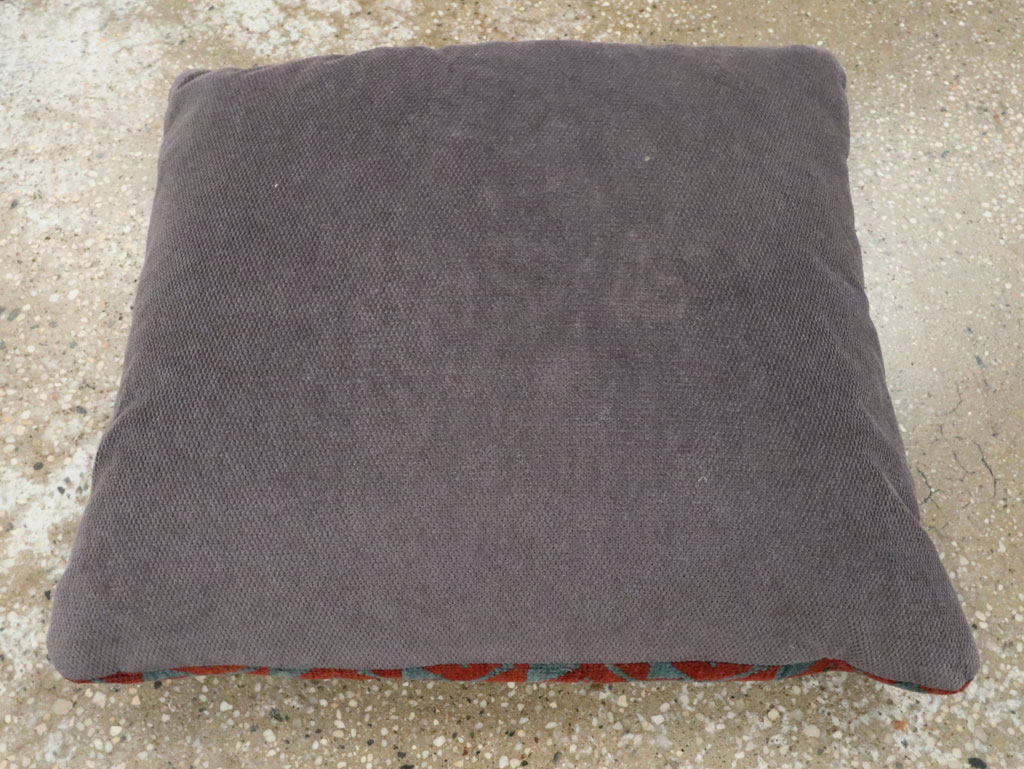 Antique Caucasian Kazak Pillow, No.29137 - Staging