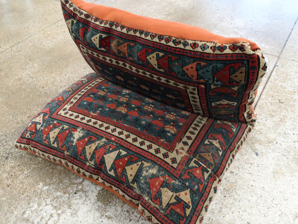 Antique Shirvan Pillow, No.29151 - Staging