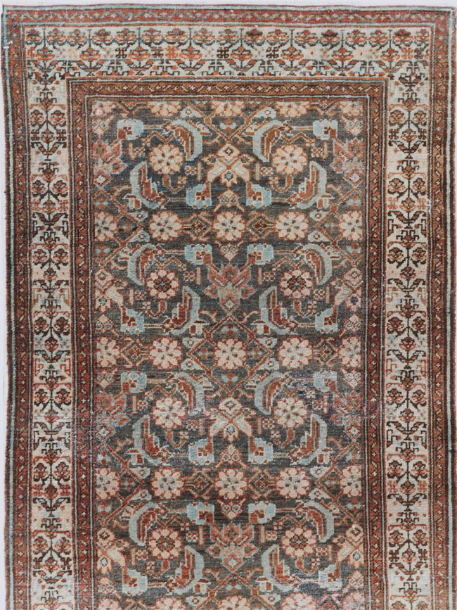 Vintage Persian Malayer Runner, No.29152 - Staging