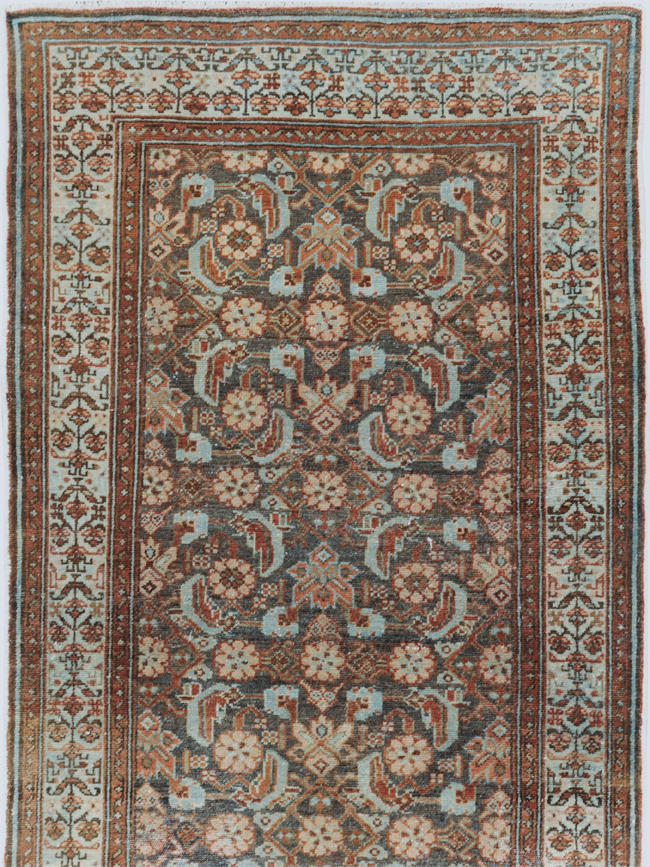Vintage Persian Malayer Runner, No.29152 - Staging