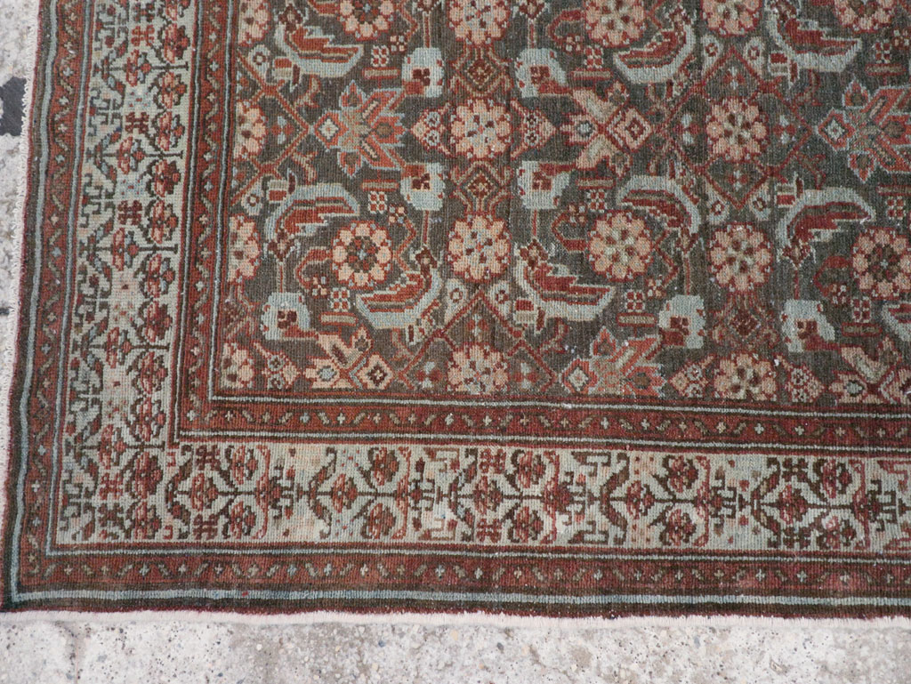 Vintage Persian Malayer Runner, No.29152 - Staging