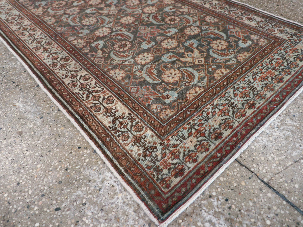 Vintage Persian Malayer Runner, No.29152 - Staging