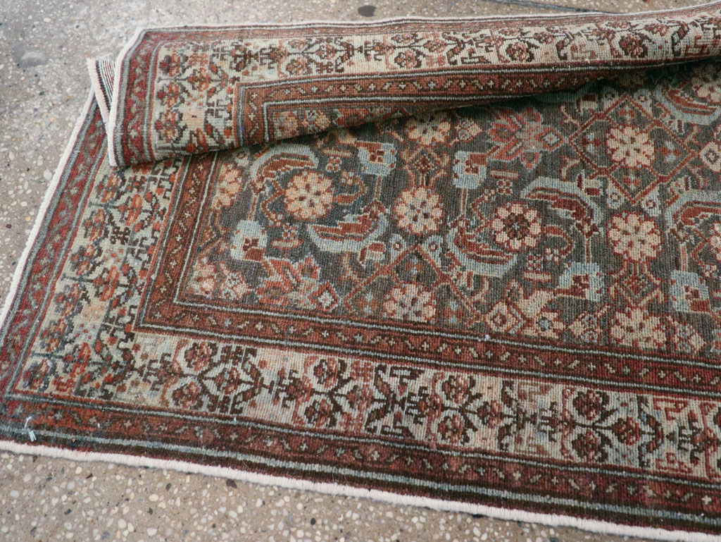 Vintage Persian Malayer Runner, No.29152 - Staging
