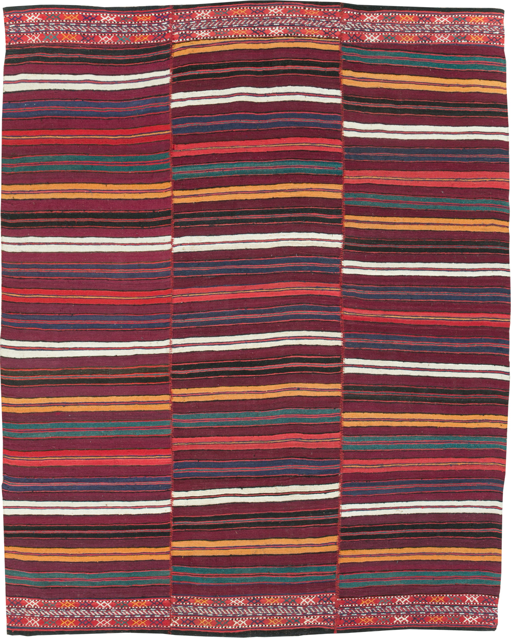 Vintage Persian Flatweave, No.29162 - Staging