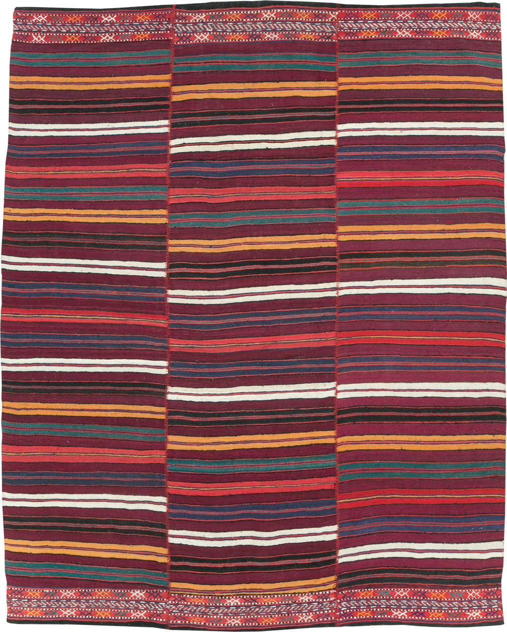 Vintage Persian Flatweave, No.29162 - Staging