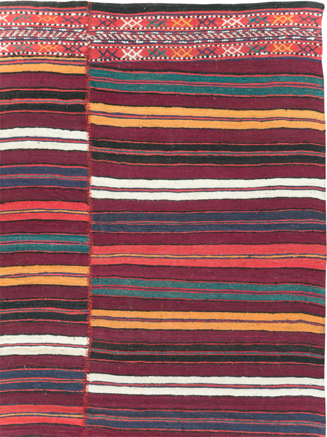 Vintage Persian Flatweave, No.29162 - Staging