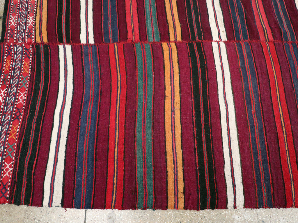 Vintage Persian Flatweave, No.29162 - Staging