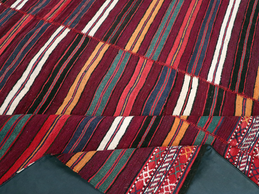 Vintage Persian Flatweave, No.29162 - Staging