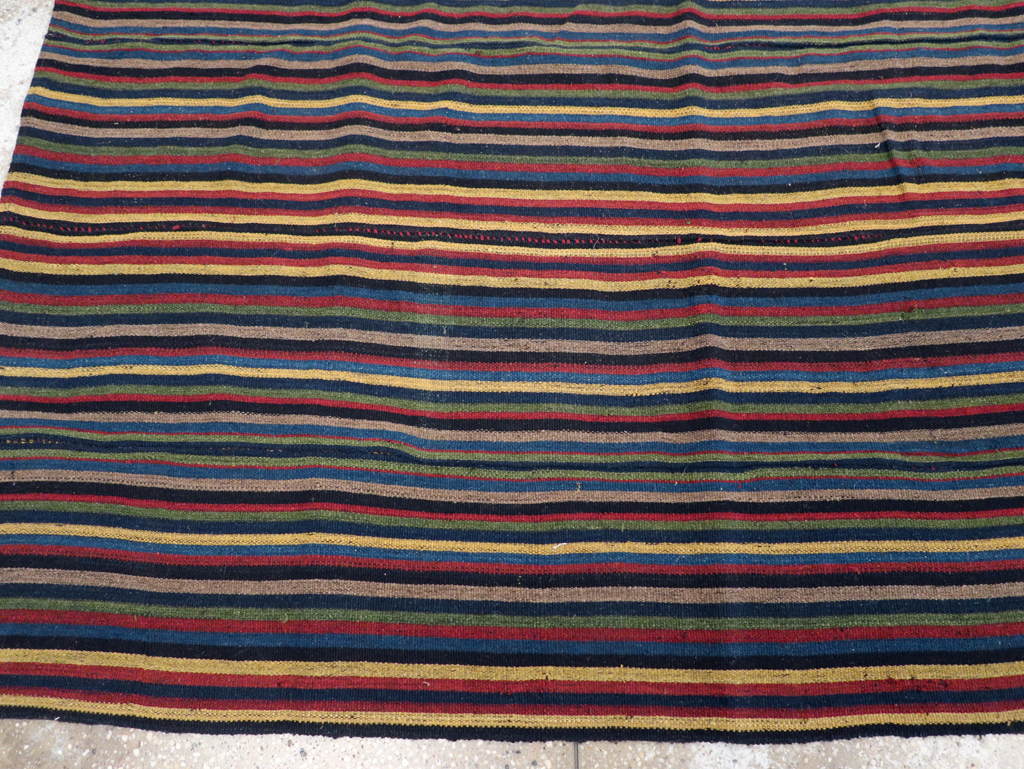 Vintage Persian Flatweave, No.29165 - Staging