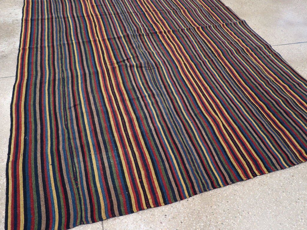 Vintage Persian Flatweave, No.29165 - Staging