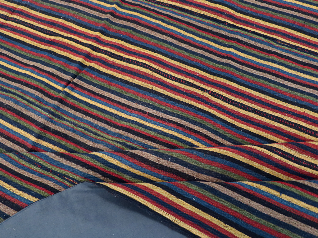 Vintage Persian Flatweave, No.29165 - Staging