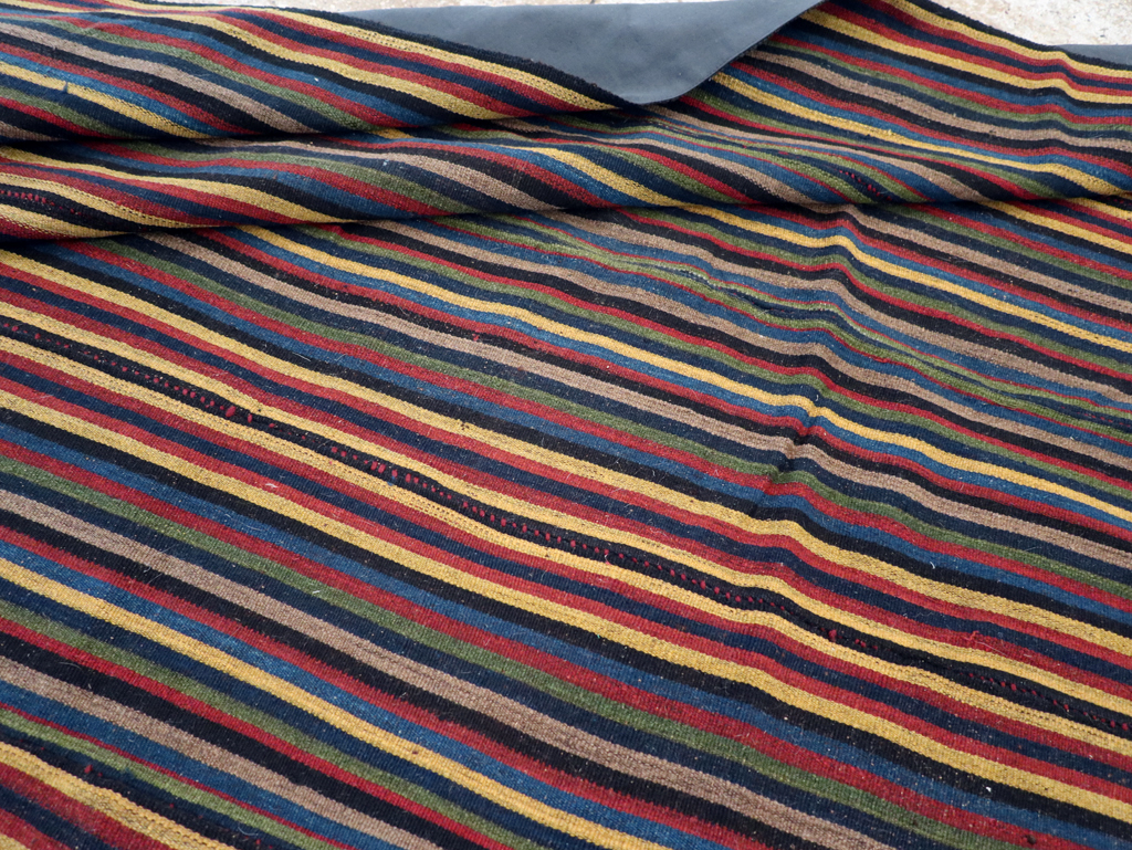 Vintage Persian Flatweave, No.29165 - Staging