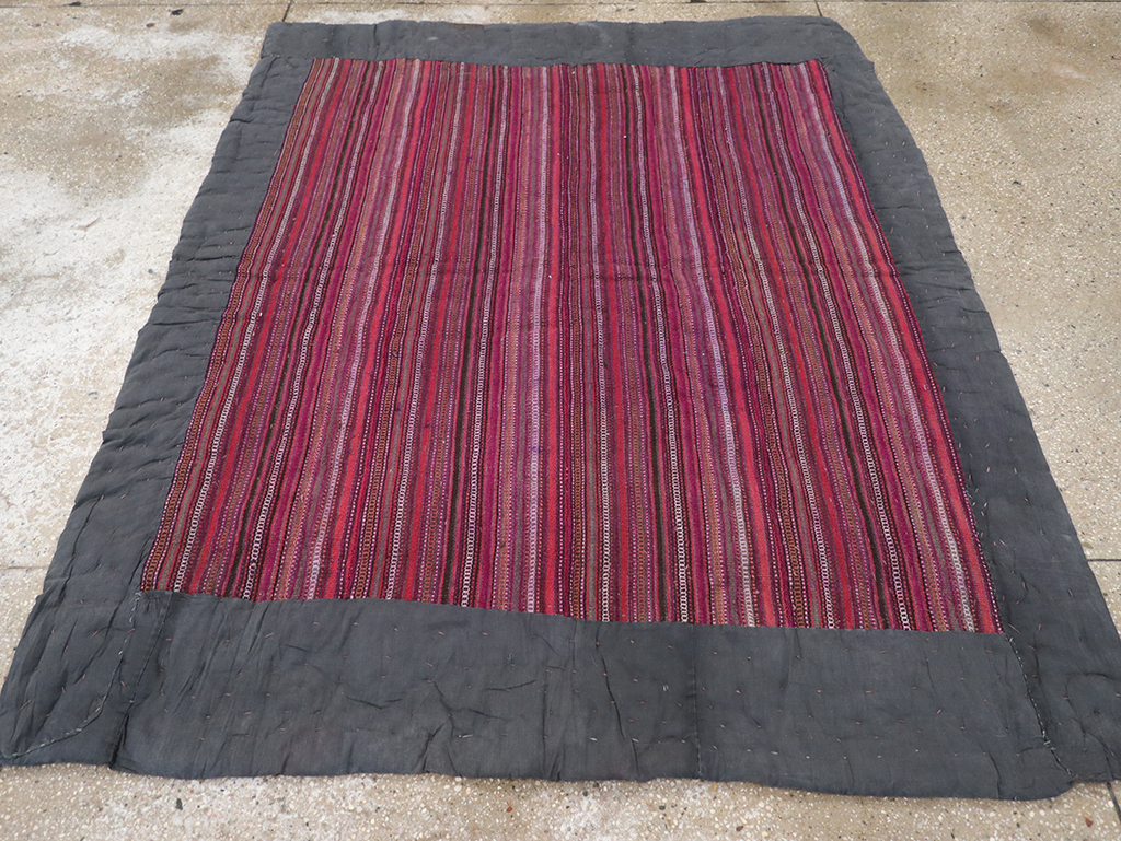 Vintage Persian Lahaf Blanket, No.29167 - Staging
