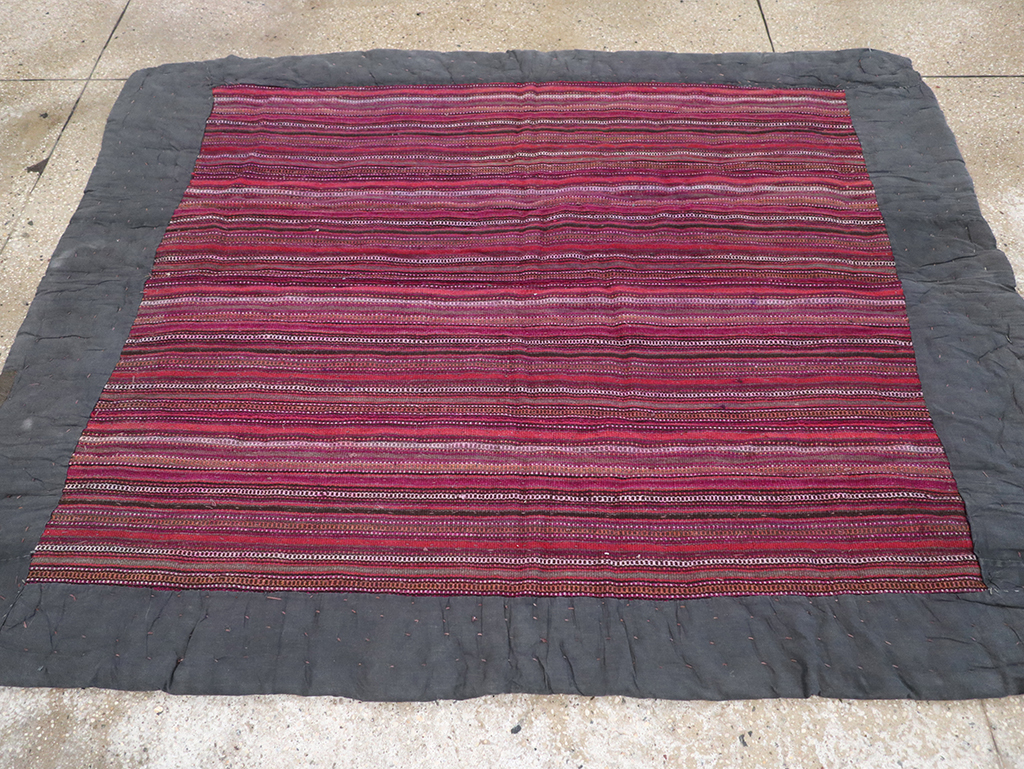 Vintage Persian Lahaf Blanket, No.29167 - Staging