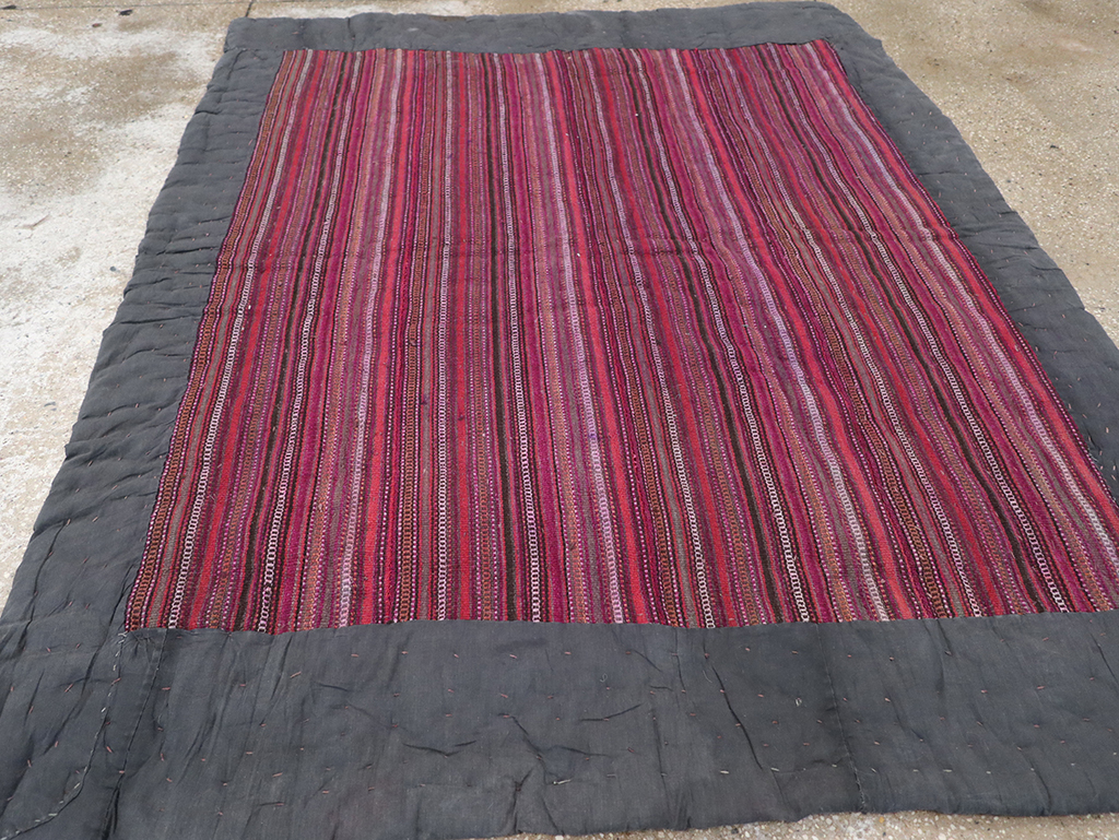 Vintage Persian Lahaf Blanket, No.29167 - Staging