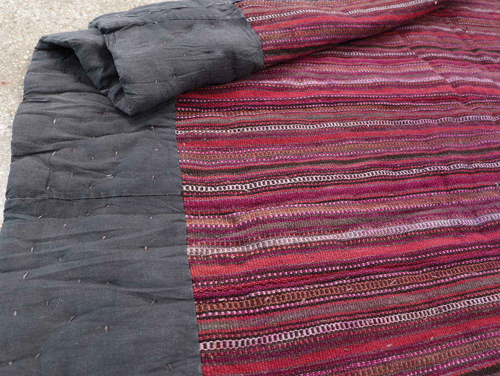 Vintage Persian Lahaf Blanket, No.29167 - Staging