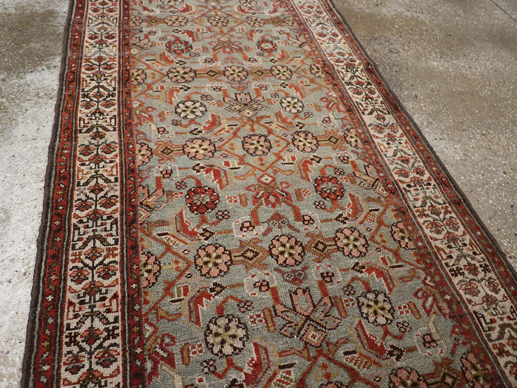 Antique Persian Malayer Runner, No.29201 - Staging