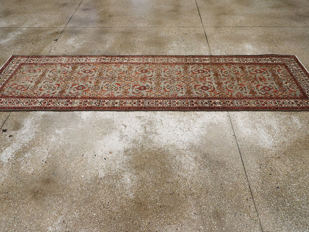 Antique Persian Malayer Runner, No.29201 - Staging