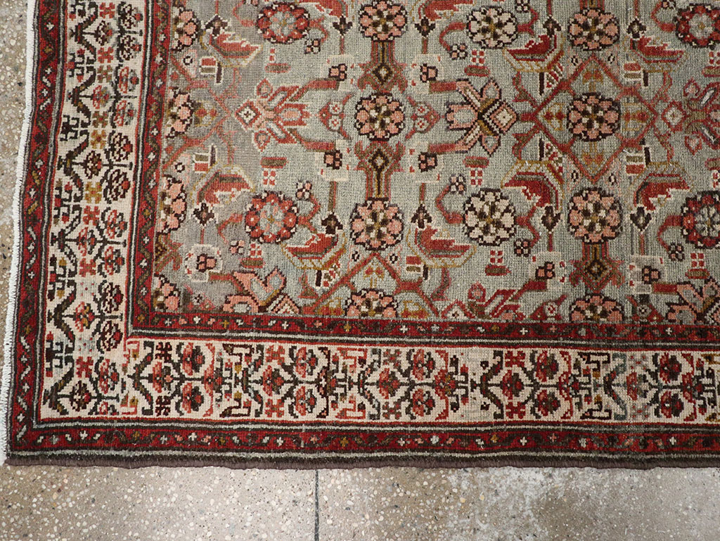 Antique Persian Malayer Runner, No.29201 - Staging